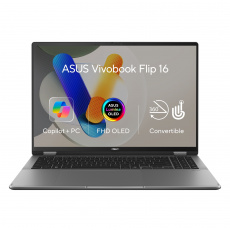 ASUS Vivobook 16 Flip/TP3607SA-OLED035X/U7-258V/16"/2880x1800/T/32GB/1TB SSD/Arc 140V/W11P/Gray/2R