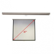 M87-S01MW Projection Screen 70"x70" (1/1) Wall & Ceiling Matt White Manual