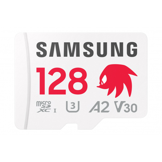 Samsung micro SDXC 128GB PRO plus Sonic + SD/micro SDXC/128GB/UHS-I U3 / Class 10/+ Adaptér/Bílá