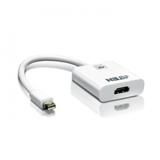 ATEN Mini DisplayPort to 4K HDMI Active Adapter