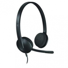 Logitech náhlavní souprava Headset H340, USB, černá