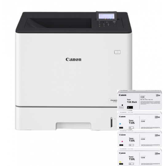 Canon i-SENSYS X/C1538P + sada tonerů/Tisk/Laser/A4/LAN/WiFi/USB