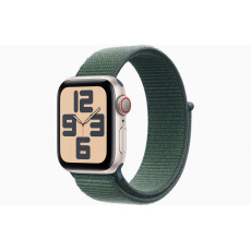 Apple Watch SE Cell/40mm/Starlight/Sport Band/Lake Green