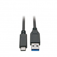 Tripplite Kabel USB-C/USB-A(Samec/Samec),USB 3.1 Gen 2(10Gb/s),USB-IF,kompat. Thunderbolt 3,0.9m