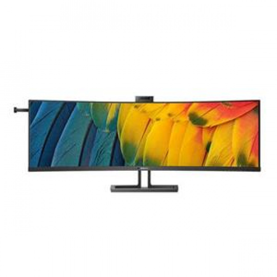 Philips LCD 45B1U6900CH 44,5" zakřivený VA/5120x1440@75Hz/4ms/450cd/2xHDMI/DP/4xUSB/USB-C dock/Webcam/Repro/HAS/VESA