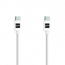 ER POWER kabel USB-C/C 3A 60W 200cm bílý