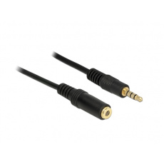 Delock prodlužovací kabel Audio Stereo Jack 3.5 mm samec / samice IPhone 4 pin 2 m