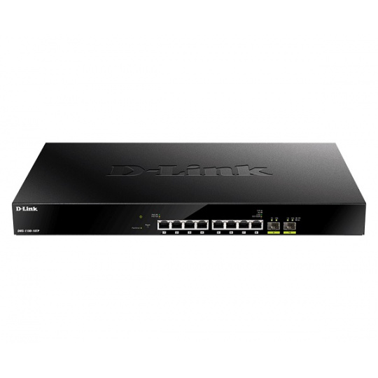 D-Link DMS-1100-10TP 10-Port Multi-Gigabit PoE Smart Managed Switch 8x 100/1000/2.5G + 2x SFP+