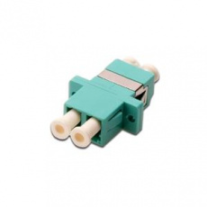 Digitus LC / LC Duplex Coupler, color aqua Zirconia Ceramic Sleeve, polymer housing, Multimode,inc.fixing material