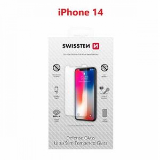 SWISSTEN OCHRANNÉ TEMPEROVANÉ SKLO PRO APPLE IPHONE 14 RE 2,5D