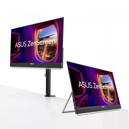 ASUS ZenScreen/MB229CF/21,5"/IPS/FHD/100Hz/16ms/Black/3R