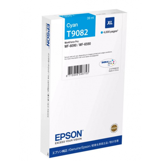 Epson WF-6xxx Ink Cartridge Cyan XL