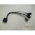 XPG kabel 1x 4pin na 2x3pin 5V nebo 2x 12V