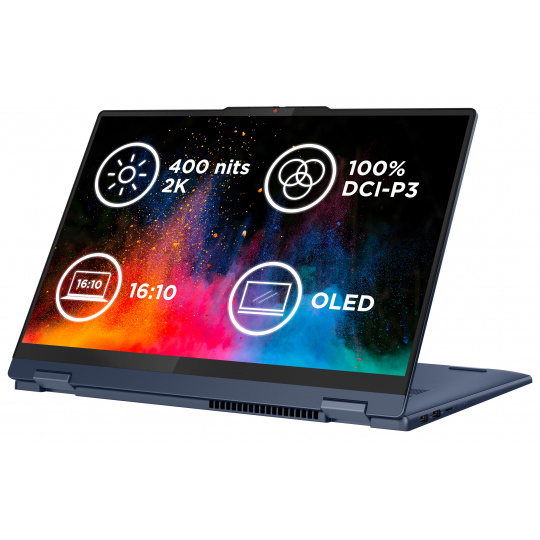 Lenovo IdeaPad 5 2-in-1/16AHP9/R7-8845HS/16"/2048x1280/T/16GB/1TB SSD/AMD int/W11H/Blue/2R