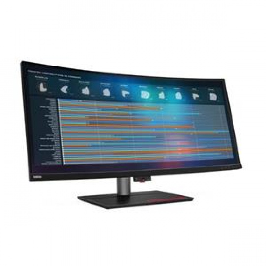 Lenovo LCD P40w-20 39,7" IPS zakřivený/5120x2160/6ms/DP/HDMI/TB/4xUSB/USB-C/RJ45/výškově nastavitelný/Low Blue Light