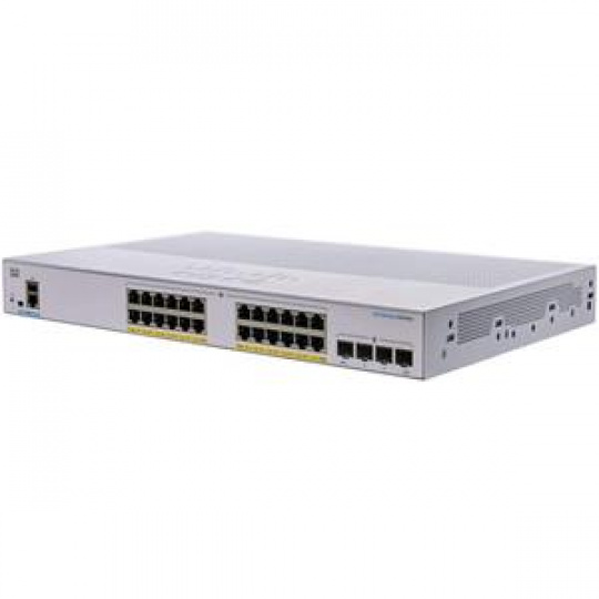 Cisco CBS250 Smart 24-port GE, Full PoE, 4x10G SFP+ - REFRESH