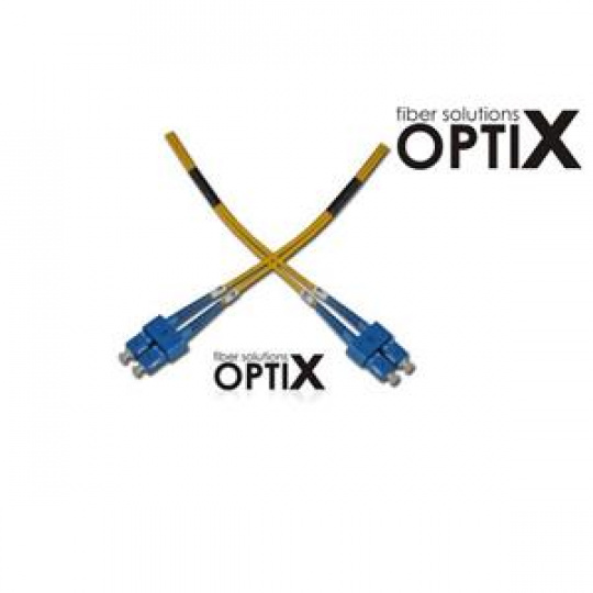 OPTIX SC-SC patch cord 09/125 2m duplex G657A 1,8mm