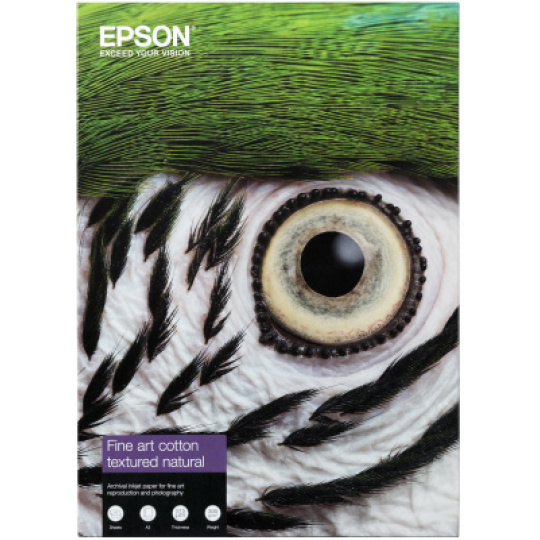 EPSON Fine Art Cotton Textured Natural II,A2 25s.