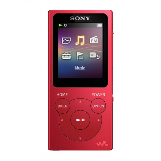 SONY NW-E394 - Digitální hudební přehrávač Walkman® 8GB - Red