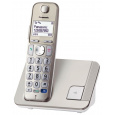 Panasonic KX-TGE210FXN, bezdrát. telefon, bílý