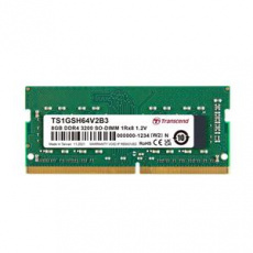 Transcend paměť 8GB SODIMM DDR4 3200 1Rx8 1Gx8 CL22 1.2V