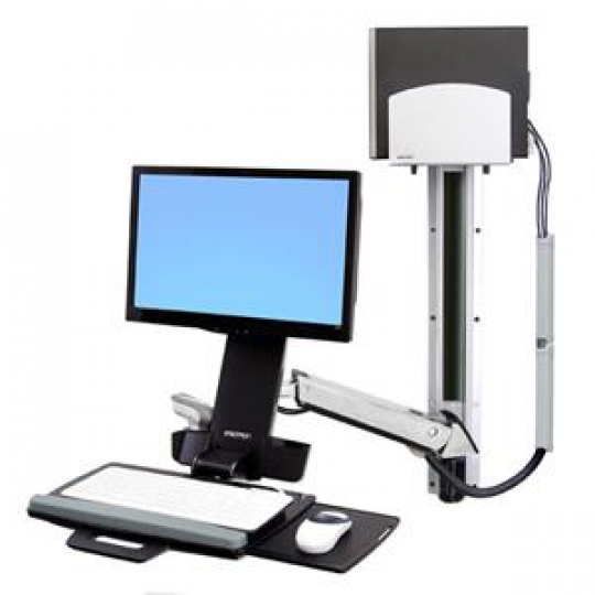 ERGOTRON StyleView® Sit-Stand Combo System, držák LCD, klávesnice+ myš