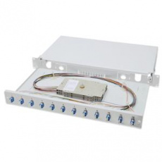 DIGITUS Professional Fiber Optic Splice Box, Equipped, LC, OS2