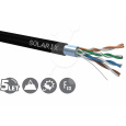 Instalační kabel Solarix CAT5E FTP PE Fca venkovní 100m/box SXKD-5E-FTP-PE