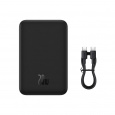 Baseus Magnetická Powerbanka 20000mAh 20W Black