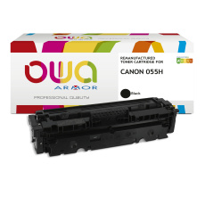 OWA Armor toner kompatibilní s Canon CRG-055H BK, 7600st, černá/black