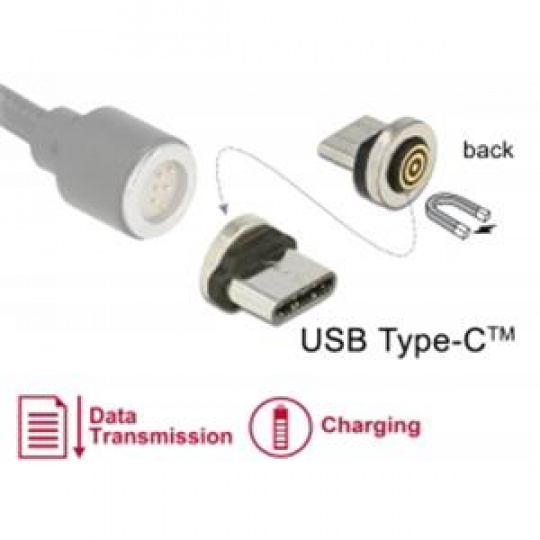 Delock Magnetický adaptér USB Type-C™ samec