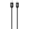 ALIGATOR Datový kabel POWER 3A, USB-C/microUSB černý