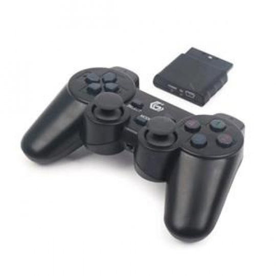 GEMBIRD Joy Gamepad JPD-WDV-01, vibrační, bezdrátový, PC/PS2/PS3, USB