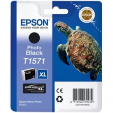 EPSON cartridge T1571 photo black (želva)