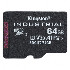 Kingston Industrial/micro SDHC/64GB/UHS-I U3 / Class 10