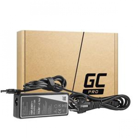 Green Cell PRO Charger / AC Adapter 19V 4.74A 90W for Asus A52 K50IJ K52 K52F K52J K53S K53SV X52 X52J X53S X53U X54C X54 X54H