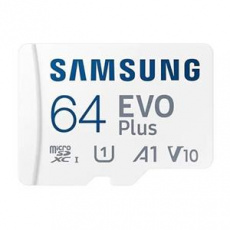 Samsung EVO Plus/micro SDXC/64GB/160MBps/UHS-I U1 / Class 10/+ Adaptér