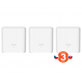 Tenda Nova EX3 (3-pack) WiFi6 AX1500 Mesh Gigabit system, 6xGLAN/GWAN, WPA3, VPN, SMART CZ aplikace