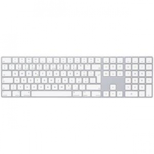 Apple Magic Keyboard s numerickou klávesnicí CZ, Silver