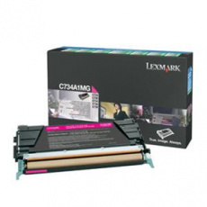 Lexmark C734, C736, X734, X736, X738 Magenta Return Programme Toner Cartridge (6K)