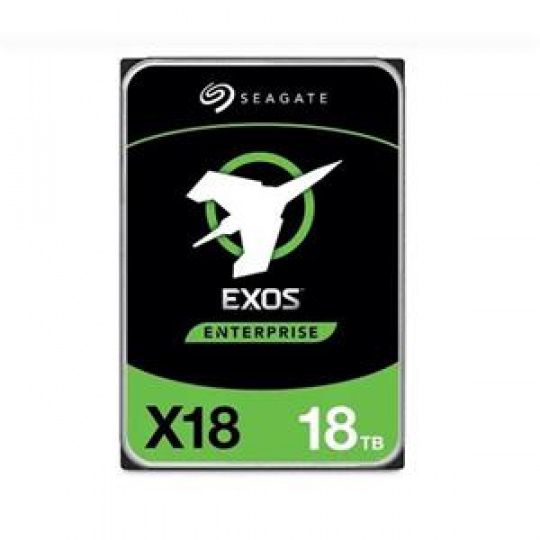 Seagate Exos X18 HDD, 18TB, 3.5", SAS, 256MB cache, 7.200RPM