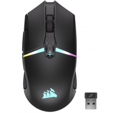 Corsair NIGHTSABRE/Herní/Optická/26 000 DPI/Drátová+bezdrátová/Černá