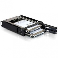 DeLock výměnný rámeček 3,5" pro 2x 2,5" SATA HDD