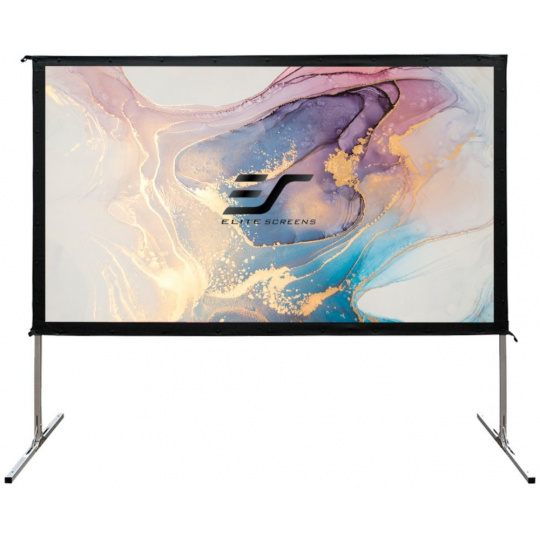 ELITE plátno mobilní outdoor stativ 180'' 16:9