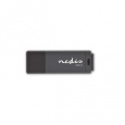 Nedis FDRIU364BK - Flash disk USB 3.0 | 64 GB | Čtení 80 MB/s / zápis 10 MB/s | Černá barva