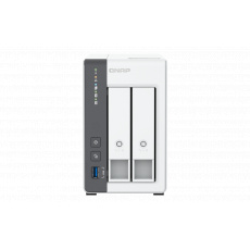 QNAP TS-216G (4core 2,0GHz + NPU, 4GB RAM, 2x SATA, 1x GbE, 1x 2,5GbE, 2x USB 2.0, 1x USB 3.2)