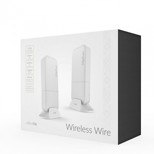 MikroTik RBwAPG-60ad, Wireless Wire, 60GHz, L3, kompletní spoj