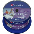 VERBATIM DVD+R DL DataLifePlus 8,5GB, 8x, printable, spindle 50 ks