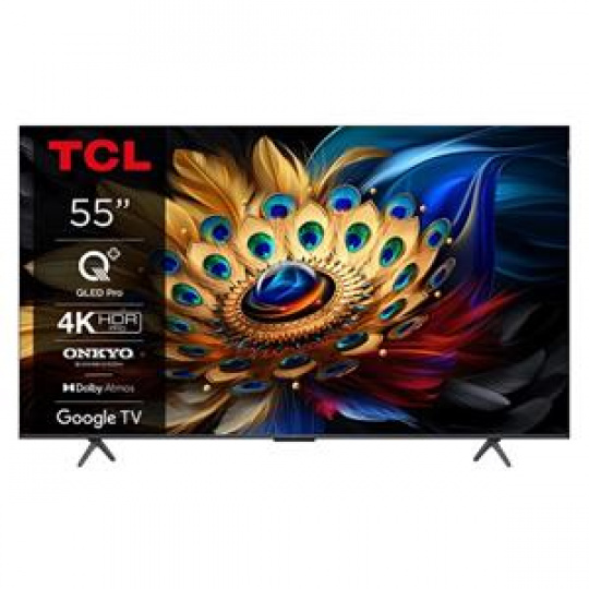 TCL 55C655 SMART TV 55" LED/4K UHD/Direct LED/3xHDMI/USB/LAN/GoogleTV Repas