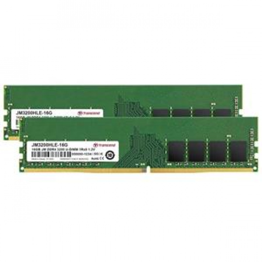 Transcend paměť 32GB DDR4 3200 U-DIMM (JetRam) KIT (2x16GB) 1Rx8 CL22